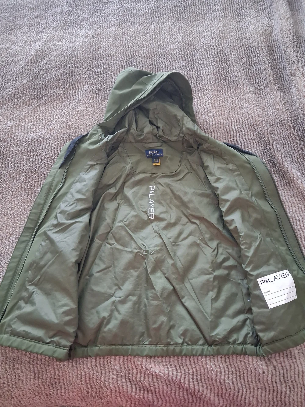 Ralph Lauren lightweight hooded